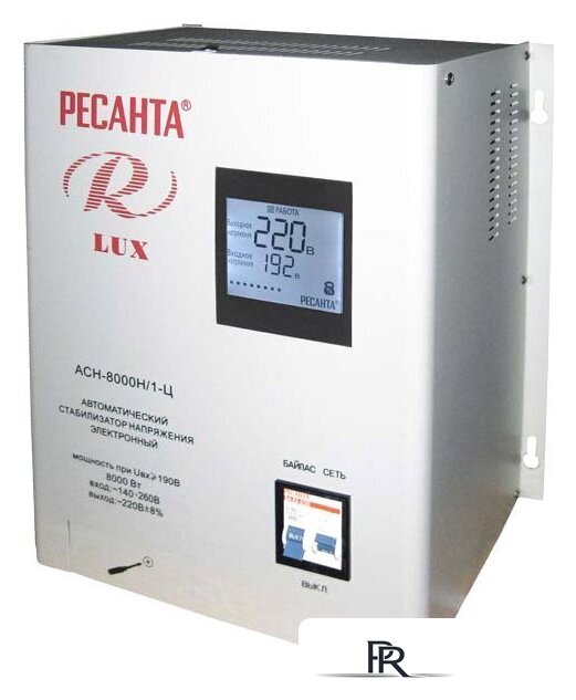 Стабилизатор напряжения Ресанта Lux АСН-8000Н/1-Ц - Изображение №1 — Интернет-магазин ПроЗаказ