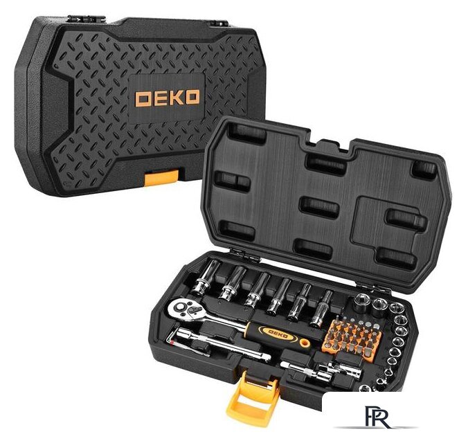 Набор трещотка с головками и битами Deko DKMT49 (49 предметов) - Изображение №1 — Интернет-магазин ПроЗаказ