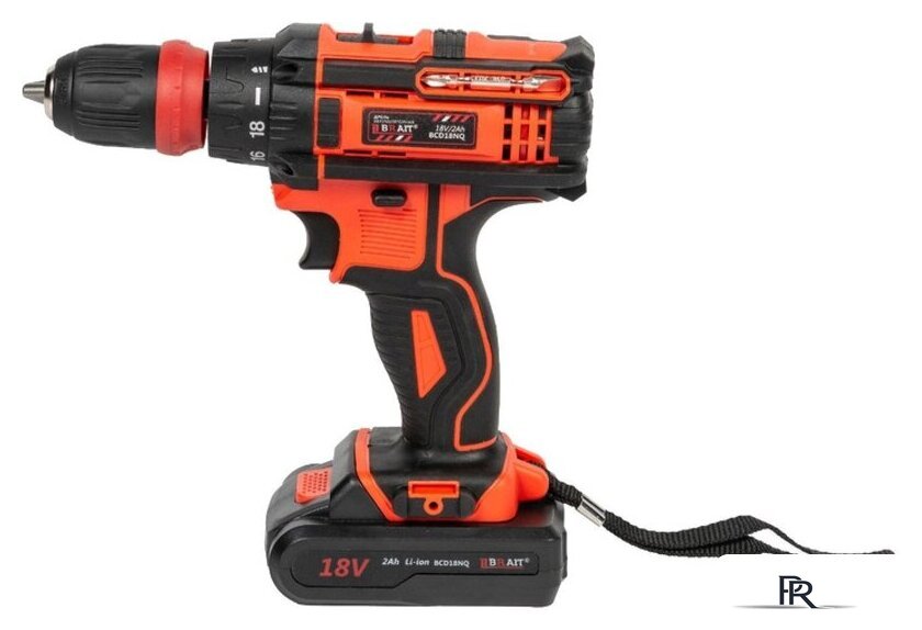 Дрель-шуруповерт Brait BCD18NQ (с 2-мя АКБ, кейс) - Изображение №3 — Интернет-магазин ПроЗаказ