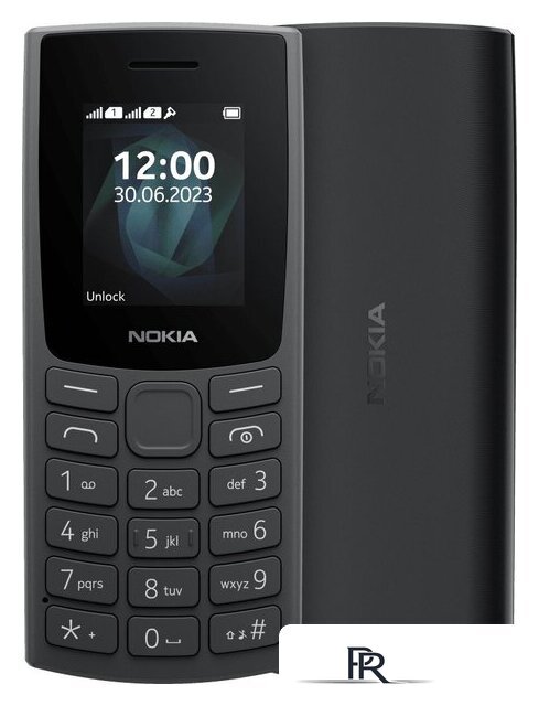 Кнопочный телефон Nokia 105 (2023) Dual SIM TA-1557 (черный) - Изображение №1 — Интернет-магазин ПроЗаказ