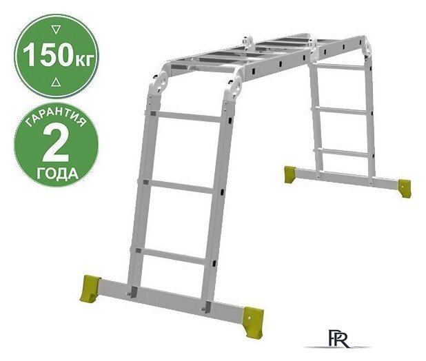 Лестница-трансформер Новая высота NV 232 многофункциональная 4x3 ступени - Изображение №1 — Интернет-магазин ПроЗаказ
