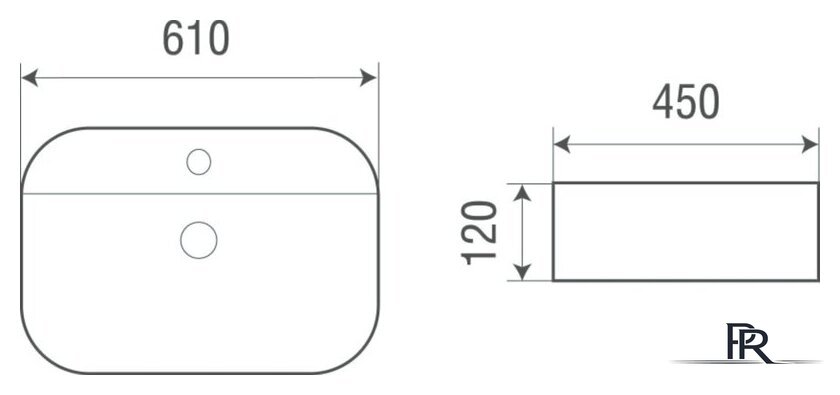 Умывальник WeltWasser Elbach 2205 - Изображение №2 — Интернет-магазин ПроЗаказ
