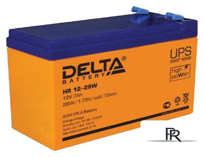 Аккумулятор для ИБП Delta HR 12-28W (12В/7 А·ч) - Изображение №1 — Интернет-магазин ПроЗаказ