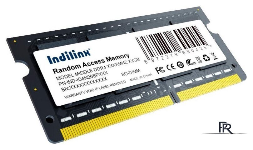 Оперативная память Indilinx 16ГБ DDR4 SODIMM 3200 МГц IND-ID4N32SP16X - Изображение №2 — Интернет-магазин ПроЗаказ
