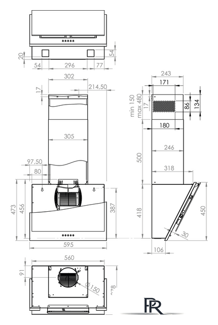 Кухонная вытяжка Gorenje WHI6SYW - Изображение №5 — Интернет-магазин ПроЗаказ