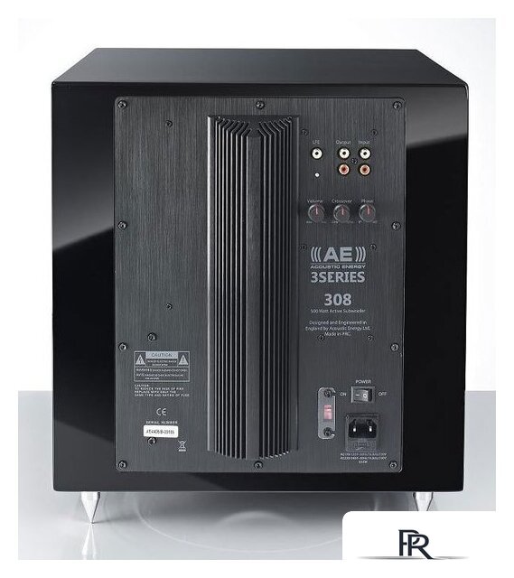 Проводной сабвуфер Acoustic Energy AE308 (черный) - Изображение №4 — Интернет-магазин ПроЗаказ