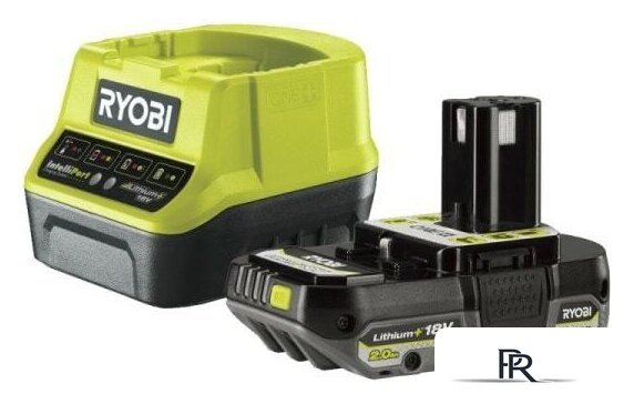 Аккумулятор с зарядным устройством Ryobi RC18120-120C 5133005090 (18В/2.0 Ah + 18В) - Изображение №1 — Интернет-магазин ПроЗаказ