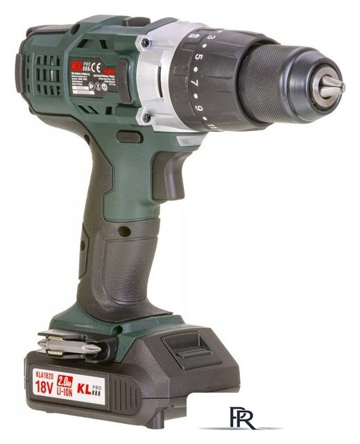 Ударная дрель-шуруповерт KLPRO KLDM18-20 (с 2-мя АКБ, кейс) - Изображение №5 — Интернет-магазин ПроЗаказ