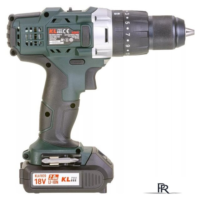 Ударная дрель-шуруповерт KLPRO KLDM18-20 (с 2-мя АКБ, кейс) - Изображение №6 — Интернет-магазин ПроЗаказ