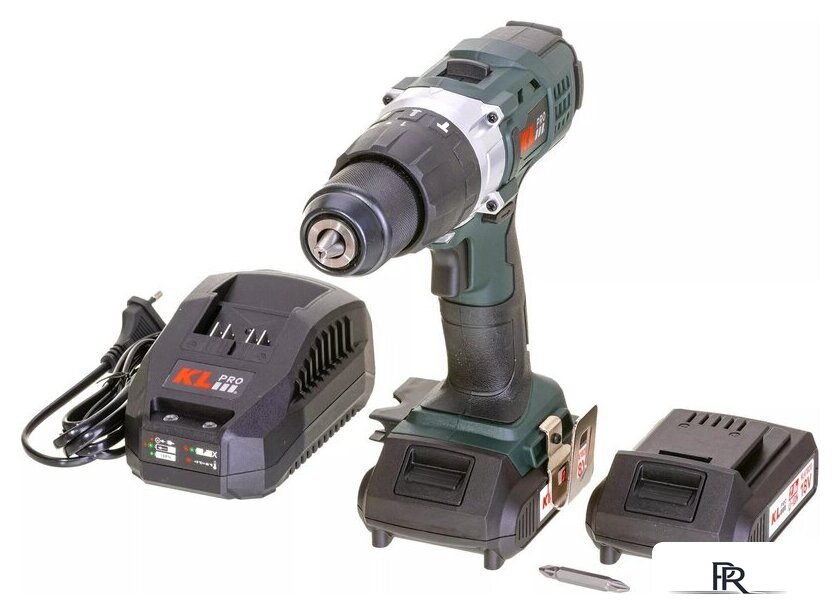 Ударная дрель-шуруповерт KLPRO KLDM18-20 (с 2-мя АКБ, кейс) - Изображение №10 — Интернет-магазин ПроЗаказ