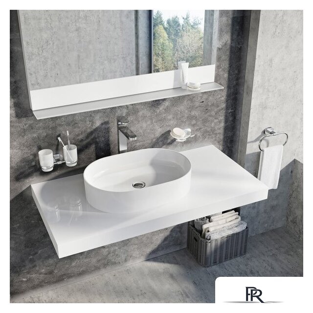 Умывальник Ravak Ceramic Slim O XJX01155001 - Изображение №4 — Интернет-магазин ПроЗаказ