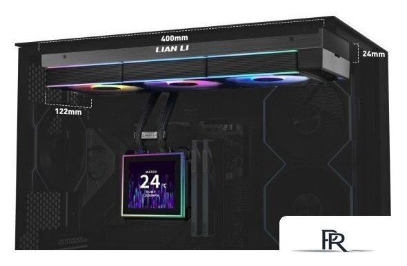 Система жидкостного охлаждения для процессора Lian Li HydroShift II LCD-S 360CL G89.GHS2LCDS36CB.R0 - Изображение №6 — Интернет-магазин ПроЗаказ