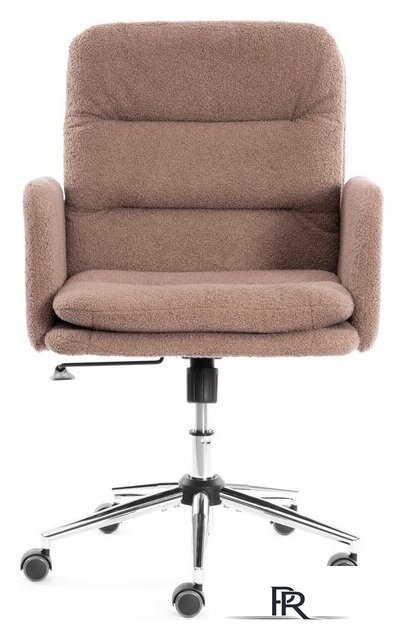 Офисное кресло TetChair Dover (хром/букле/коричневый) - Изображение №5 — Интернет-магазин ПроЗаказ