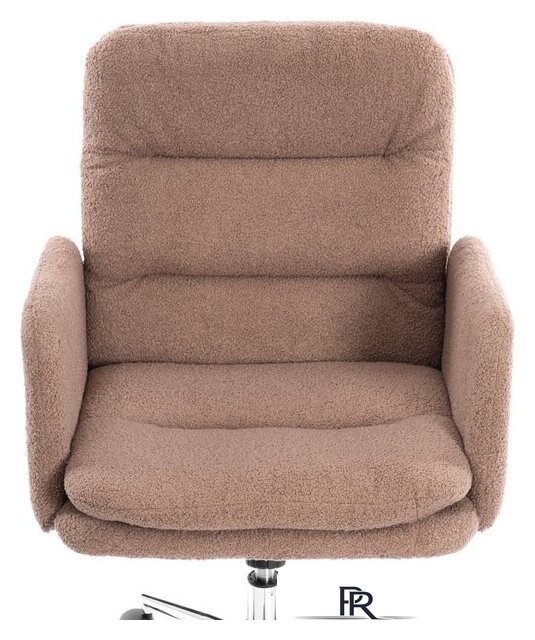 Офисное кресло TetChair Dover (хром/букле/коричневый) - Изображение №6 — Интернет-магазин ПроЗаказ