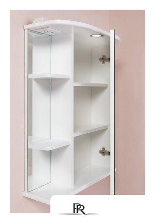  Onika Шкаф с зеркалом Карина 55.01 правый (белый) [205513] - Изображение №3 — Интернет-магазин ПроЗаказ