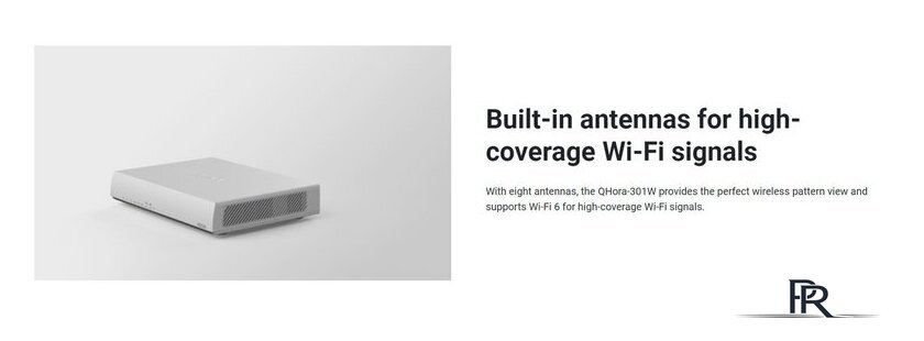 Wi-Fi роутер QNAP QHora-301W - Изображение №3 — Интернет-магазин ПроЗаказ