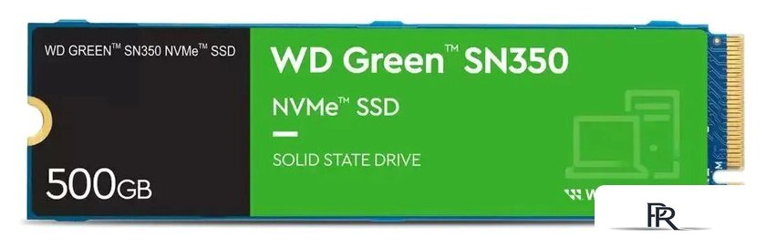 SSD WD Green SN350 500GB WDS500G2G0C - Изображение №1 — Интернет-магазин ПроЗаказ