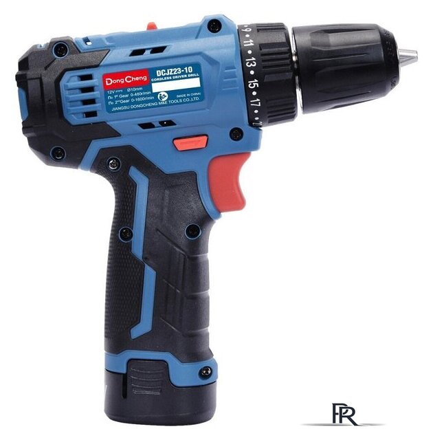 Дрель-шуруповерт DongCheng DCJZ23-10 Type EK (с 2-мя АКБ, кейс) - Изображение №3 — Интернет-магазин ПроЗаказ