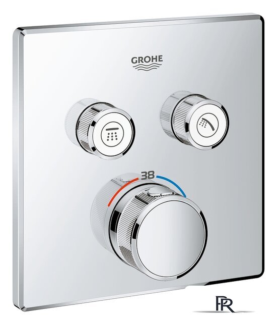 Смеситель без скрытого механизма Grohe Grohtherm SmartControl 29124000 - Изображение №1 — Интернет-магазин ПроЗаказ