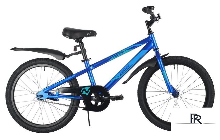 Детский велосипед Novatrack Juster 20 2023 205JUSTER.BL23 (синий) - Изображение №1 — Интернет-магазин ПроЗаказ