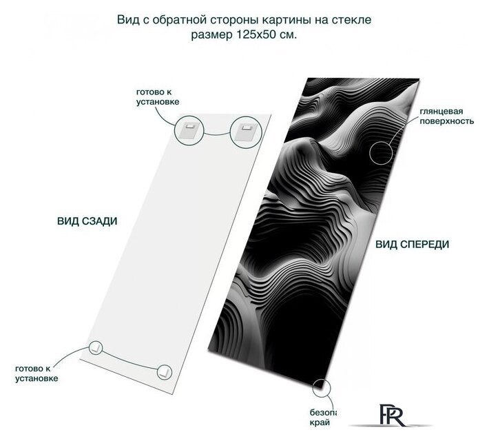 Картина Stamprint Глубина 2 AR081 (125x50) - Изображение №5 — Интернет-магазин ПроЗаказ