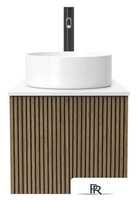  ЗОВ Тумба под умывальник Кито 50 K50LW0MRMC-LDSPWС1 (белый/тростник) - Изображение №2 — Интернет-магазин ПроЗаказ