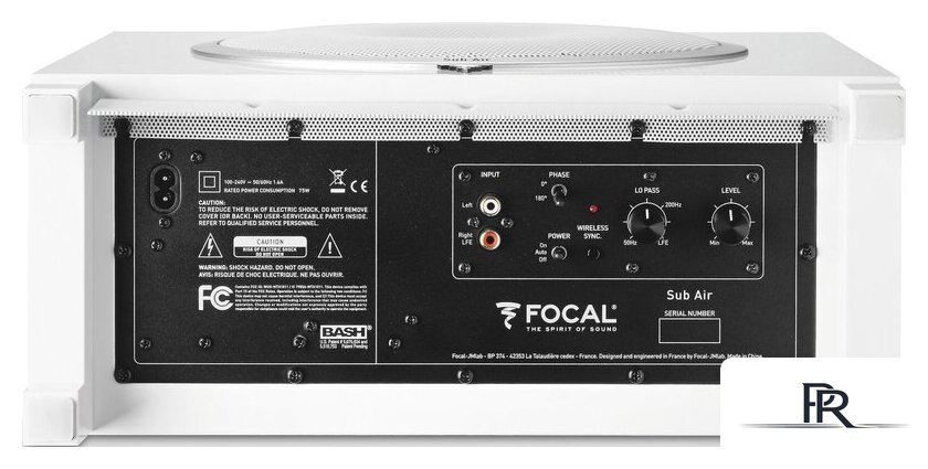 Беспроводной сабвуфер Focal Sub Air (белый) - Изображение №4 — Интернет-магазин ПроЗаказ