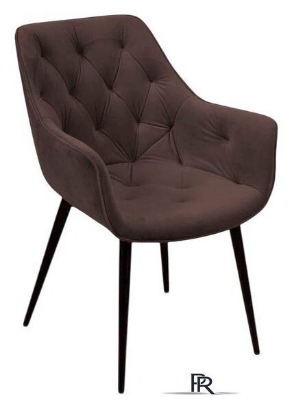 Стул с подлокотниками Ваш день Archi Barkhat 14 (графит) - Изображение №1 — Интернет-магазин ПроЗаказ