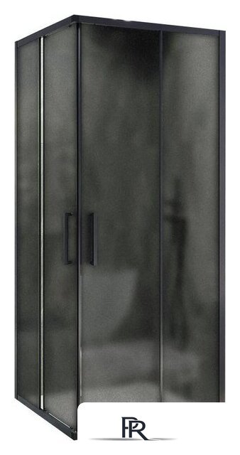 Душевой уголок MaybahGlass MGY-1331-6 (графит матовый стекло/черный) - Изображение №1 — Интернет-магазин ПроЗаказ