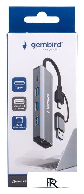 Док-станция Gembird UHB-D7 - Изображение №4 — Интернет-магазин ПроЗаказ