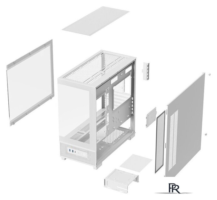 Корпус XASTRA Q500M 3ARGB-C10 (белый) - Изображение №14 — Интернет-магазин ПроЗаказ