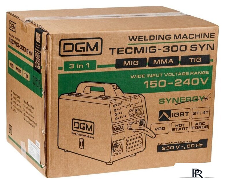 Сварочный инвертор DGM TECMIG-300 SYN - Изображение №9 — Интернет-магазин ПроЗаказ