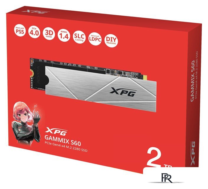 SSD ADATA XPG Gammix S60 Blade 2TB AGAMMIXS60-2T-CS - Изображение №8 — Интернет-магазин ПроЗаказ