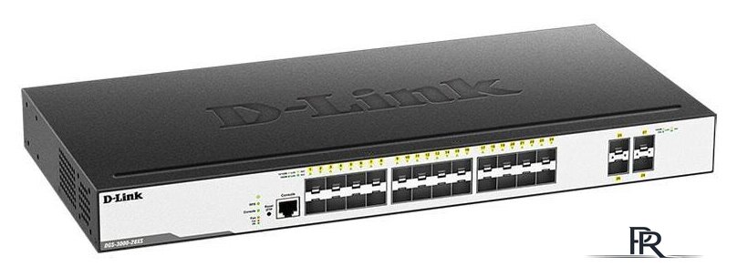 Управляемый коммутатор 2-го уровня D-Link DGS-3000-28XS/B1A - Изображение №2 — Интернет-магазин ПроЗаказ