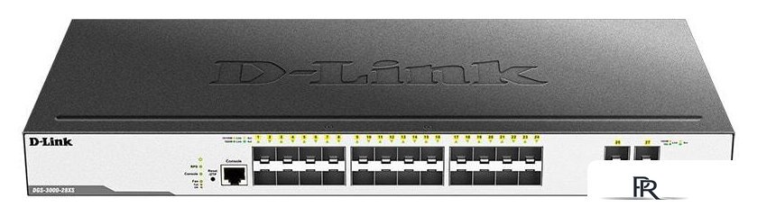 Управляемый коммутатор 2-го уровня D-Link DGS-3000-28XS/B1A - Изображение №1 — Интернет-магазин ПроЗаказ