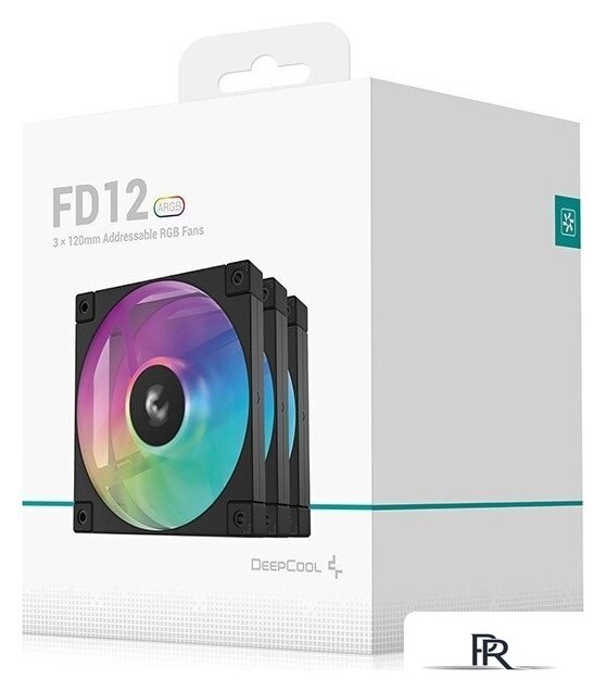 Комплект вентиляторов для корпуса DeepCool FD12 ARGB R-FD12-BKAPN3-G - Изображение №10 — Интернет-магазин ПроЗаказ