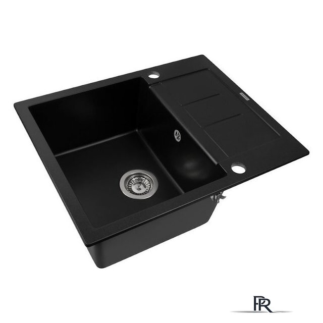 Кухонная мойка Aquasanita Tesa SQT102AW (black metallic 601) - Изображение №4 — Интернет-магазин ПроЗаказ