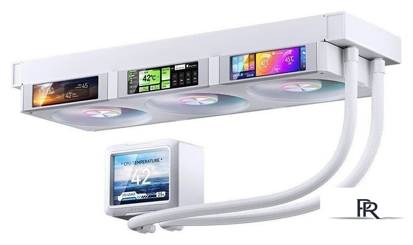 Система жидкостного охлаждения для процессора Jonsbo TF3-360SCW (белый) - Изображение №2 — Интернет-магазин ПроЗаказ