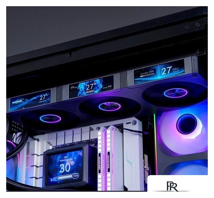 Система жидкостного охлаждения для процессора Jonsbo TF3-360SCW (белый) - Изображение №12 — Интернет-магазин ПроЗаказ