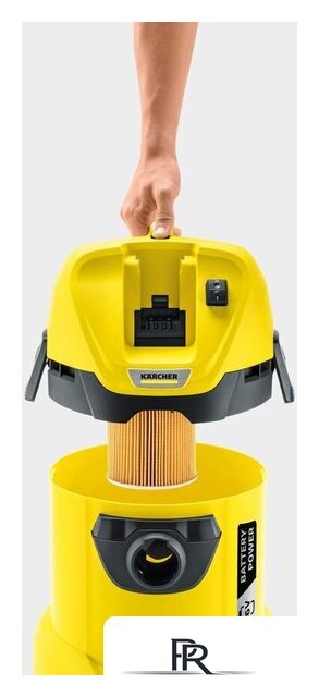 Пылесос Karcher WD 3 Battery 1.629-910.0 - Изображение №3 — Интернет-магазин ПроЗаказ