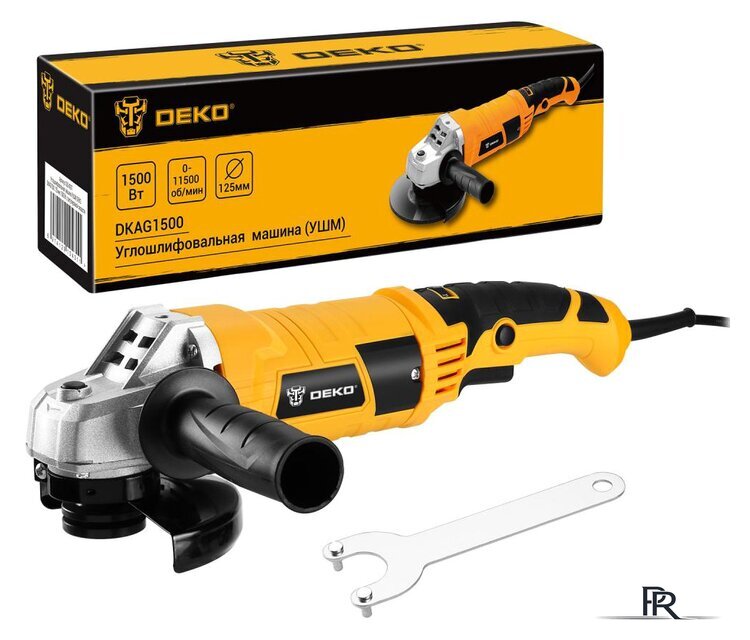 Угловая шлифмашина Deko DKAG1500 - Изображение №1 — Интернет-магазин ПроЗаказ