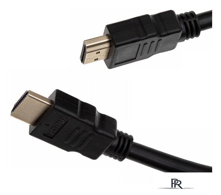 Кабель CACTUS HDMI - HDMI CS-HDMI.1.4-1 (1 м, черный) - Изображение №4 — Интернет-магазин ПроЗаказ