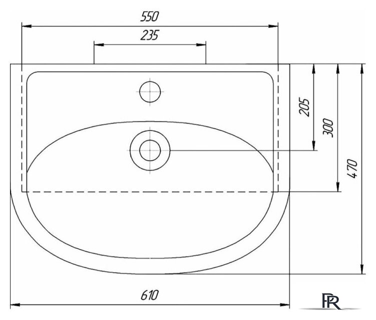 Умывальник Rosa Уют 60 - Изображение №16 — Интернет-магазин ПроЗаказ