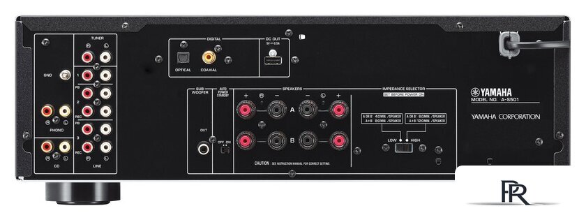 Интегральный усилитель Yamaha A-S501 (серебристый) - Изображение №2 — Интернет-магазин ПроЗаказ