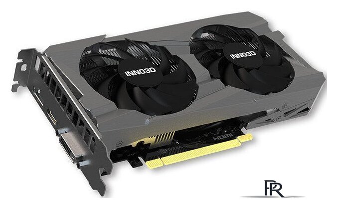 Видеокарта Inno3D GeForce RTX 3050 Twin X2 6GB N30502-06D6-1711VA60 - Изображение №1 — Интернет-магазин ПроЗаказ