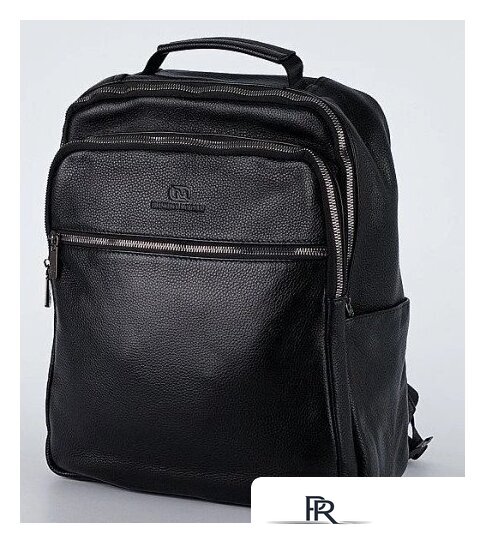 Городской рюкзак Francesco Molinary 356-QSC005-BLK (черный) - Изображение №2 — Интернет-магазин ПроЗаказ