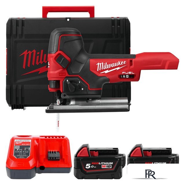 Электролобзик Milwaukee Fuel M18 M18FBJS-502X 4933464800 (с 2-мя АКБ, кейс) - Изображение №1 — Интернет-магазин ПроЗаказ