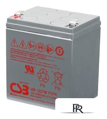 Аккумулятор для ИБП CSB Battery HR1227W F2 (12В/6.5 А·ч) - Изображение №1 — Интернет-магазин ПроЗаказ