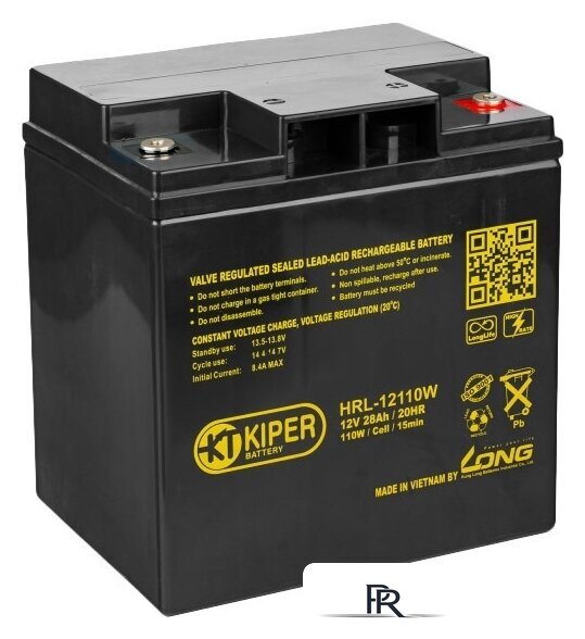 Аккумулятор для ИБП Kiper HRL-12110W (12В/28 А·ч) - Изображение №1 — Интернет-магазин ПроЗаказ