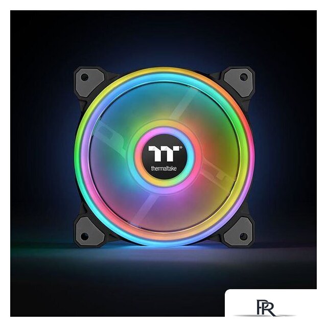 Комплект вентиляторов для корпуса Thermaltake Riing Quad 14 RGB TT Premium 3 Fan Pack CL-F089-PL14SW-A - Изображение №3 — Интернет-магазин ПроЗаказ